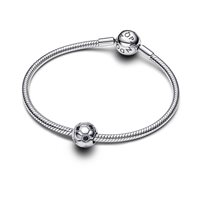 Charm Pandora Donna Travel and Hobbies in Argento Cristallo artificiale 794710C01 - 794710C01